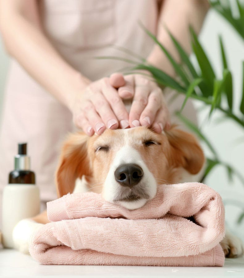 Contact et transmission d'énergie pour le bien-être animal